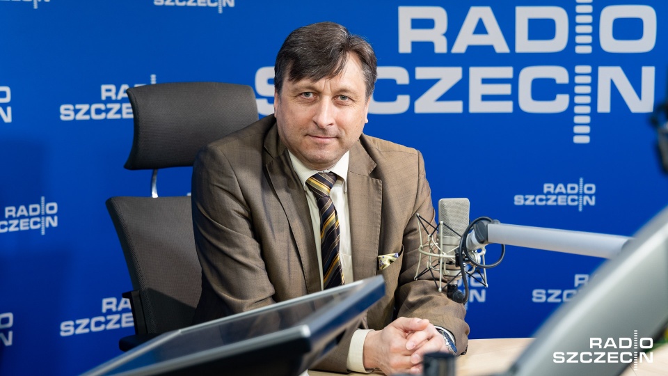 Profesor Piotr Niedzielski, ekonomista US. Fot. Robert Stachnik [Radio Szczecin]