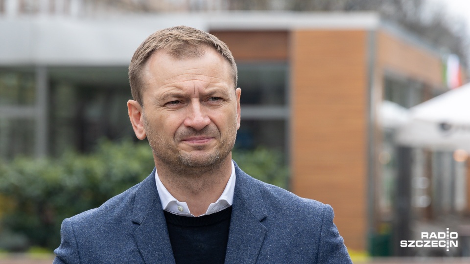 Sławomir Nitras. Fot. Robert Stachnik [Radio Szczecin]