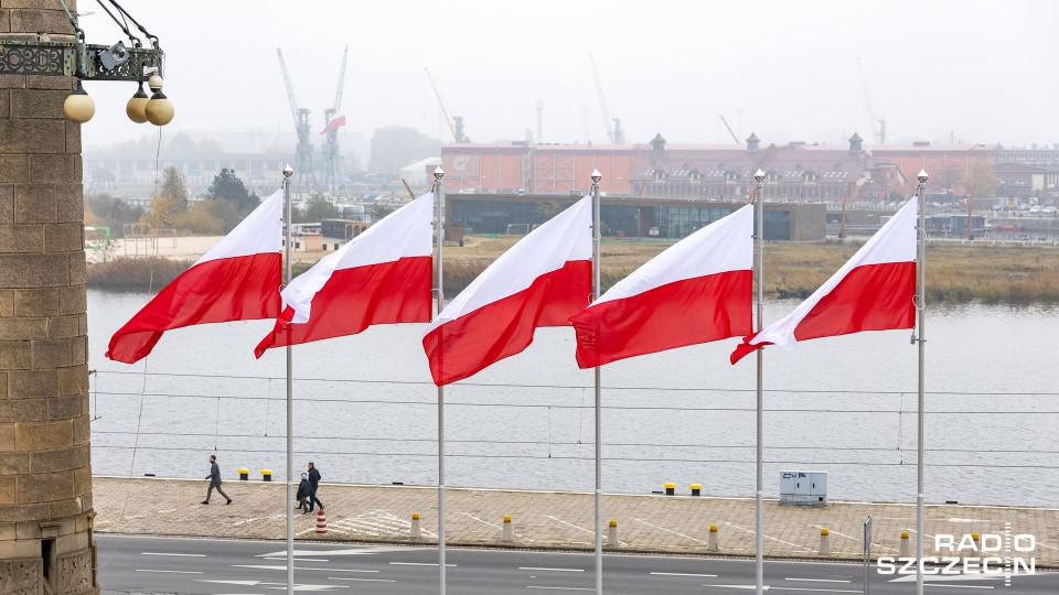 Dzień Flagi Rzeczpospolitej Polskiej ustanowiono w 2004 roku. Fot. Robert Stachnik [Radio Szczecin]
