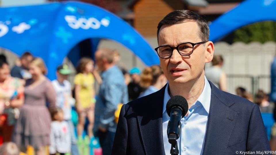 Premier Mateusz Morawiecki. Fot. Krystian Maj / KPRM