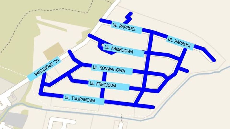 Nowa nawierzchnia z kostki betonowej powstanie na ulicach Tulipanowej, Frezjowej, Kameliowej, Konwaliowej i Paproci. źródło: https://www.facebook.com/WojtGminyDobra