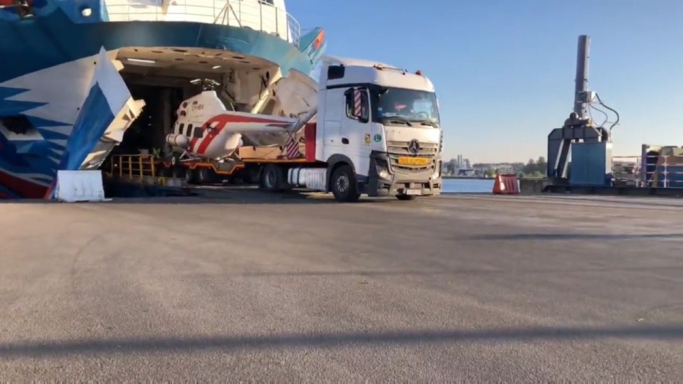 To pierwsza tego rodzaju pomoc PŻB dla walczącej Ukrainy. źródło: https://twitter.com/polferries