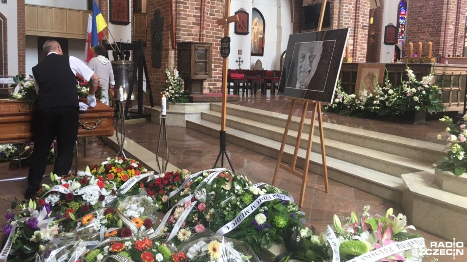 Stanisław Krzywicki spoczął na Cmentarzu Centralnym, miał 89 lat. Fot. Małgorzata Frymus [Radio Szczecin]