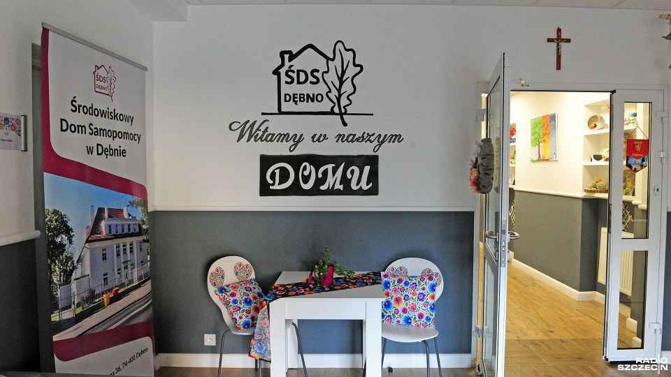 Placówka dla seniorów w Dębnie dysponuje 25 miejscami i jest czynna przez 5 dni w tygodniu - od poniedziałku do piątku. Fot. Marcin Kokolus [Radio Szczecin]