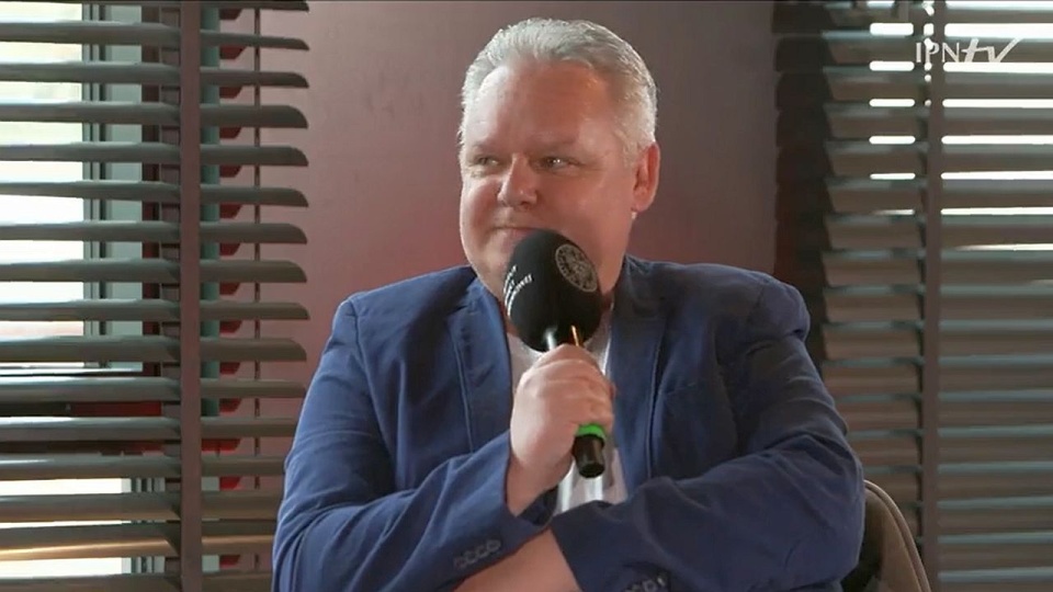 Jarosław Molenda, autor książki o "Wampirze" z Niebuszewa. Fot. www.facebook.com/IPN.Szczecin