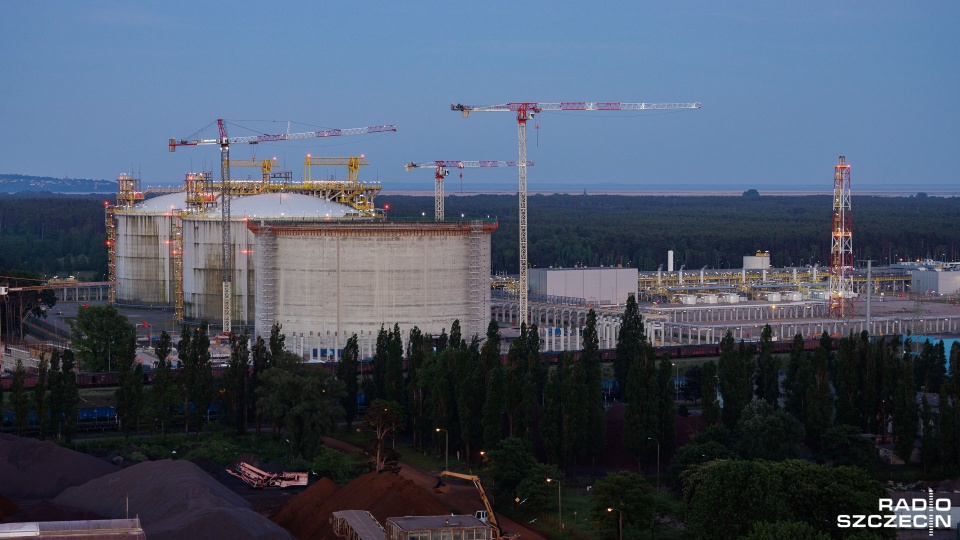 Terminal LNG w Świnoujściu. Fot. Robert Stachnik [Radio Szczecin]