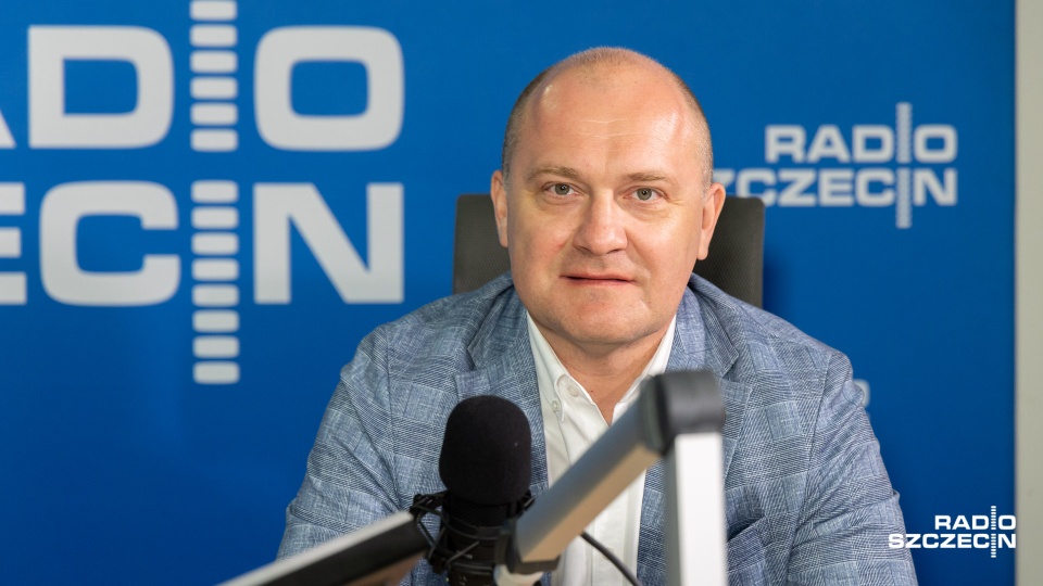 Piotr Krzystek, Prezydent Szczecina. Fot. Robert Stachnik [Radio Szczecin]