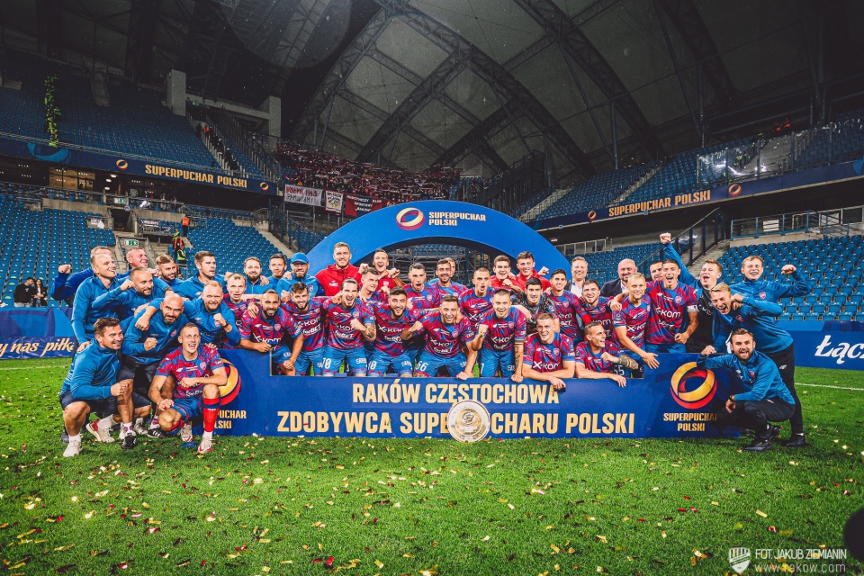 To drugi w historii, a zarazem drugi z rzędu Superpuchar dla Rakowa. źródło: https://www.facebook.com/RakowCzestochowa