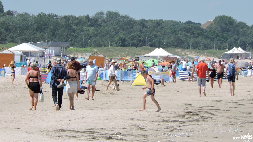 Plaża w Świnoujściu pierwsza w rankingu. Fot. Joanna Maraszek [Radio Szczecin]