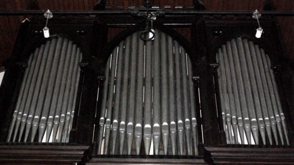 Organy Barnima Grüneberga z 1862 roku w kościele św. Ducha w Szczecinie-Zdrojach. Fot. Jarosław Dalecki