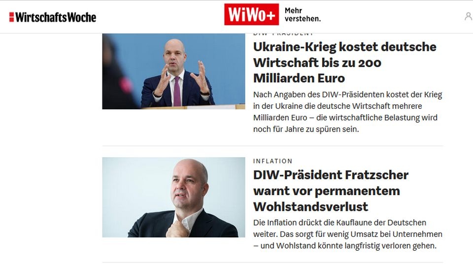 Już teraz widać, że wojna na trwale zmieni niemiecką gospodarkę. źródło: https://www.wiwo.de/