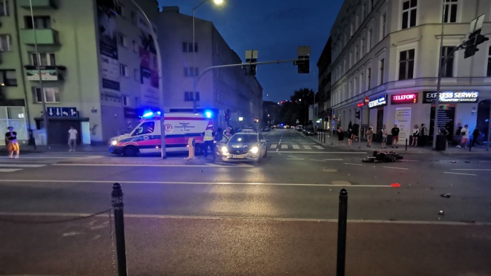 Skrzyżowanie jest wyłączone z ruchu. źródło: Facebook Grupa Suszą! Szczecin