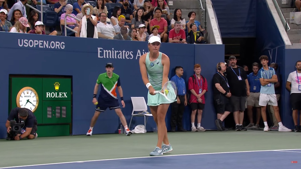 Fot. YouTube / US Open Tennis Championships