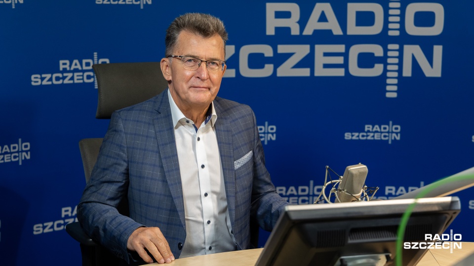 Mirosław Żylik z Koalicji Samorządowej Szczecin. Fot. Robert Stachnik [Radio Szczecin]