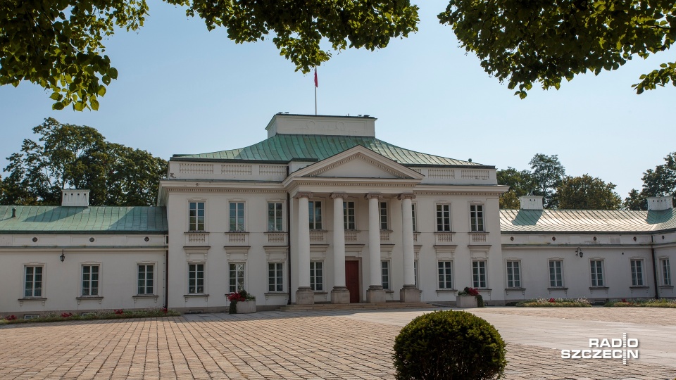 Prezydent podkreślił w Belwederze, że obecnie Biuro Bezpieczeństwa Narodowego ma przed sobą bardzo ważne zadanie - budowania bezpieczeństwa narodowego w obliczu wojny na Ukrainie. Fot. Maciej Papke [Radio Szczecin]