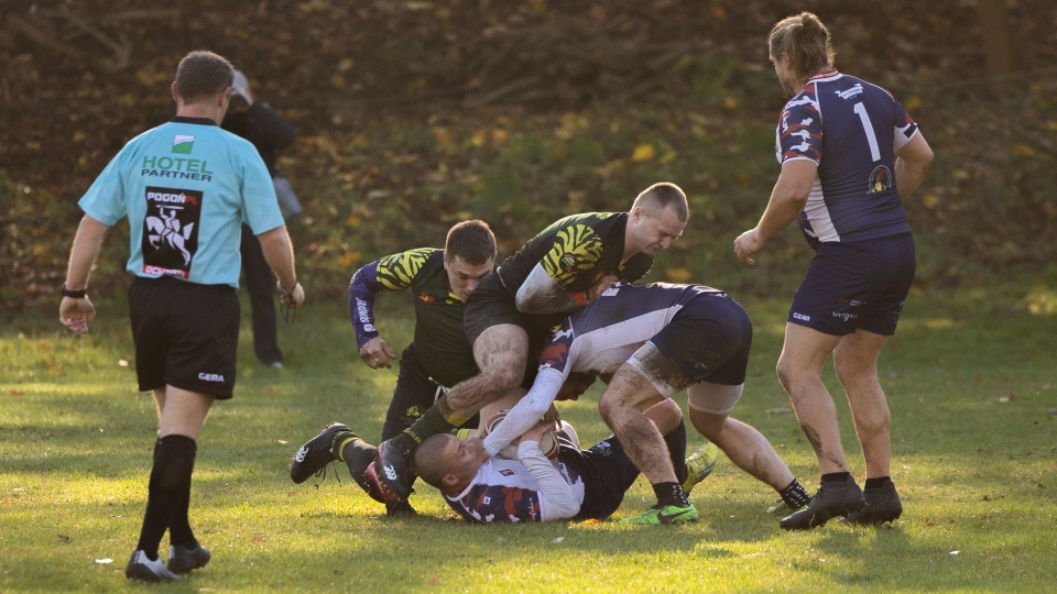 Rugby siedmioosobowe to dyscyplina olimpijska. Spotkania trwają 2 x 7 minut. Fot. Robert Stachnik [Radio Szczecin]