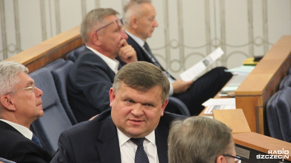 Wojciech Skurkiewicz mówił, że doprowadzą do tego działania międzynarodowej grupy specjalistów. W postępowaniu uczestniczą także Ukraińcy. Fot. Piotr Kołodziejski [Radio Szczecin]