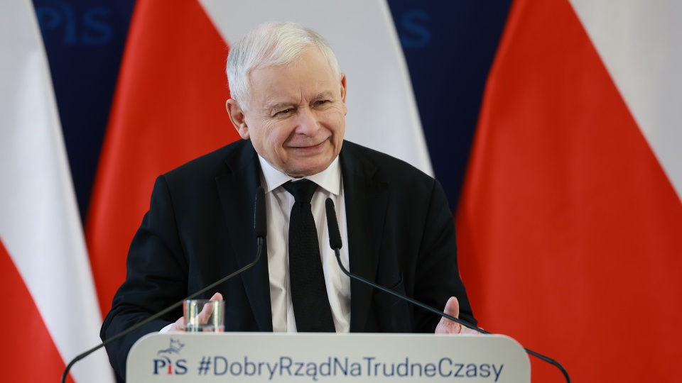 Jarosław Kaczyński. Fot. Robert Stachnik [Radio Szczecin]