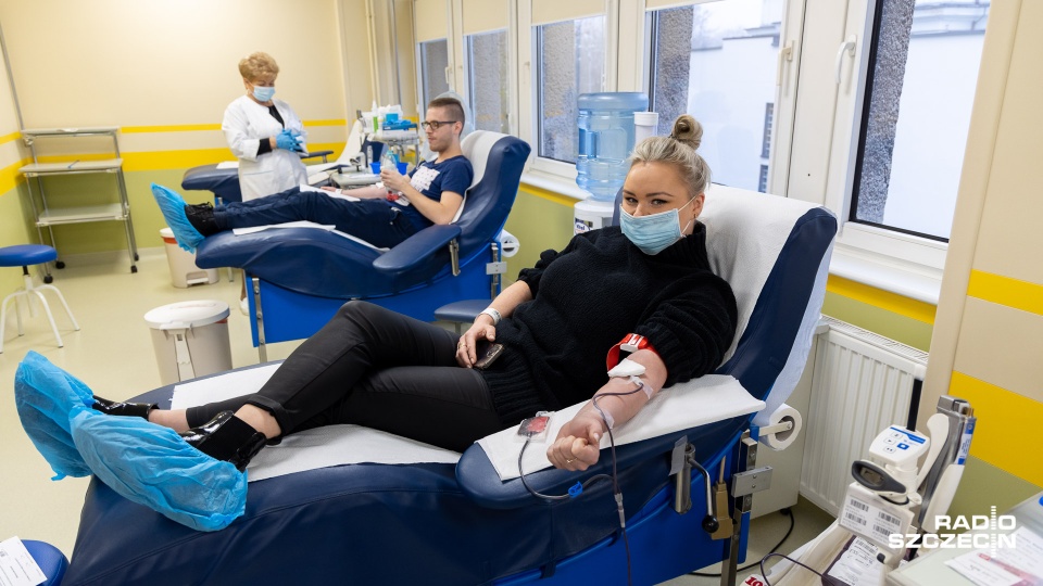 Oddać krew można między innymi w siedzibie Regionalnego Centrum Krwiodawstwa i Krwiolecznictwa w Szczecinie przy al. Wojska Polskiego 80. Fot. Robert Stachnik [Radio Szczecin]