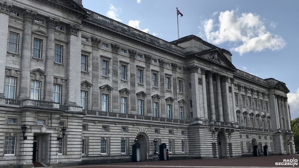 Pałac Buckingham - oficjalna londyńska rezydencja brytyjskich monarchów. Fot. [Radio Szczecin]