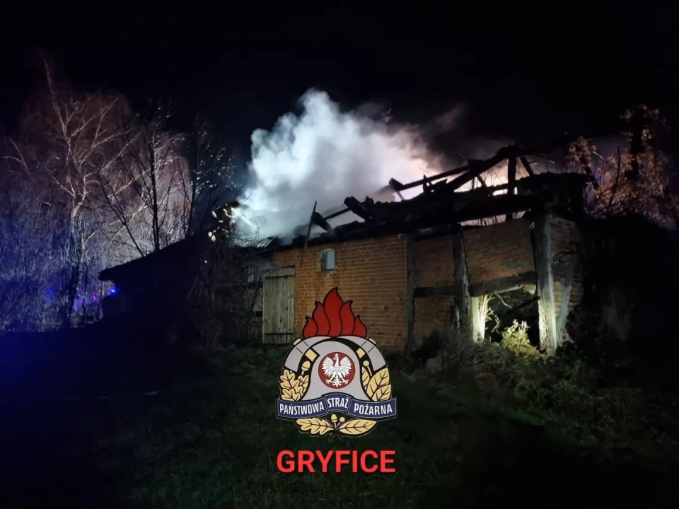 Fot. Komenda Powiatowa Państwowej Straży Pożarnej w Gryficach