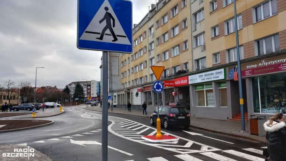 Zakończyła się przebudowa ulicy Armii Krajowej. Fot. Przemysław Polanin [Radio Szczecin]