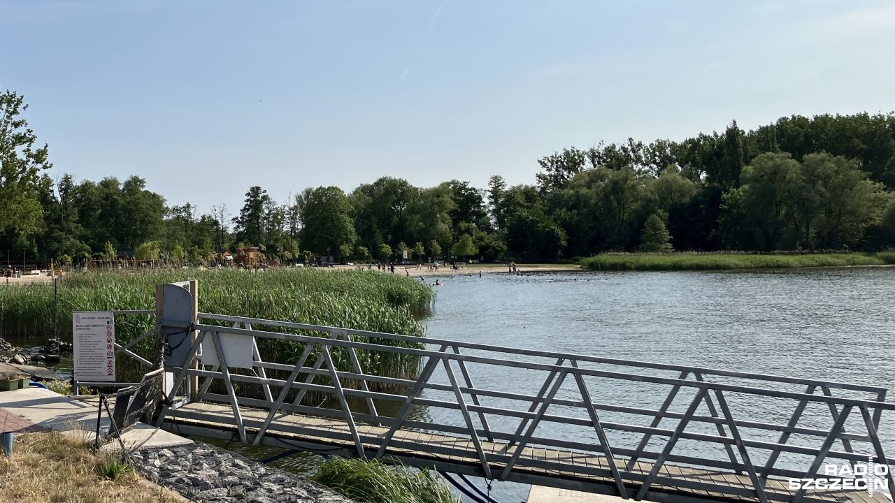 Można się już kąpać na szczecińskim Dąbiu. Kąpielisko zostało w poniedziałek otwarte.
