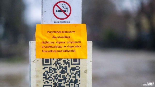 Fot. Wojciech Ochrymiuk [Radio Szczecin] Utrudnienia w Wielgowie. Autobusy na skróconej trasie [ZDJĘCIA, WIDEO]