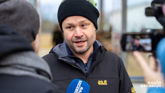 Fot. Robert Stachnik [Radio Szczecin] Hokejowe szaleństwo przy Botanicznej. "Mecz był bardzo zacięty" [WIDEO, ZDJĘCIA]