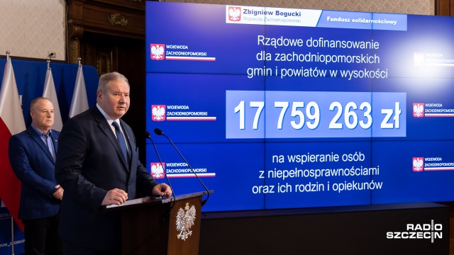 Fot. Robert Stachnik [Radio Szczecin] Blisko 18 mln zł na pomoc dla osób niepełnosprawnych i ich opiekunów [ZDJĘCIA]