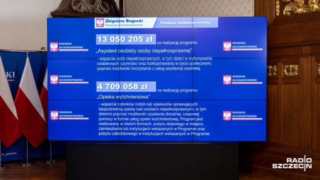 Fot. Robert Stachnik [Radio Szczecin] Blisko 18 mln zł na pomoc dla osób niepełnosprawnych i ich opiekunów [ZDJĘCIA]