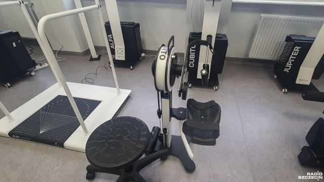 Fot. Wojciech Ochrymiuk [Radio Szczecin] Szpital w Pyrzycach z nowoczesną pracownią rehabilitacji [WIDEO, ZDJĘCIA]