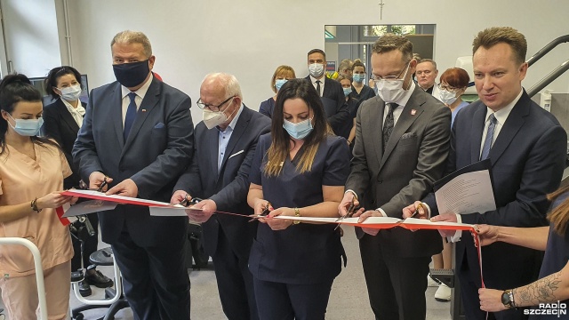 Fot. Wojciech Ochrymiuk [Radio Szczecin] Szpital w Pyrzycach z nowoczesną pracownią rehabilitacji [WIDEO, ZDJĘCIA]