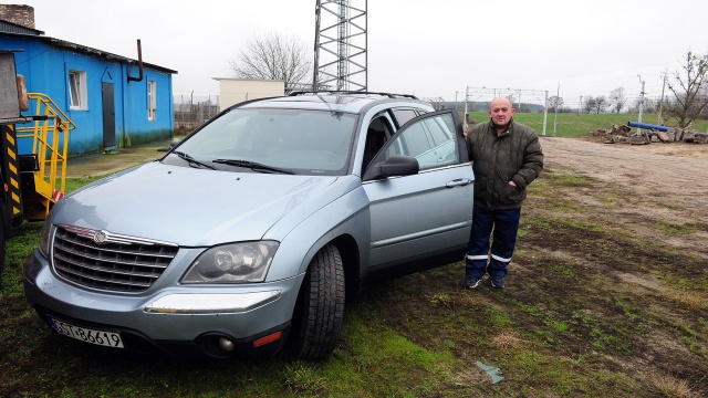 Fot. Marcin Kokolus [Radio Szczecin] Przerabia samochody dla ukraińskich artylerzystów [WIDEO, ZDJĘCIA]