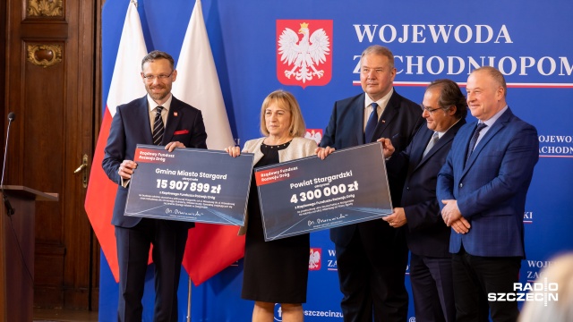 Fot. Robert Stachnik [Radio Szczecin] Ponad 100 mln na inwestycje drogowe. Prawie 1/3 dla Szczecina [WIDEO, ZDJĘCIA]