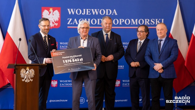 Fot. Robert Stachnik [Radio Szczecin] Ponad 100 mln na inwestycje drogowe. Prawie 1/3 dla Szczecina [WIDEO, ZDJĘCIA]