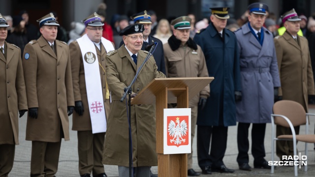 Fot. Robert Stachnik [Radio Szczecin] Kolejni elewi wstąpili w szeregi Wojska Polskiego [WIDEO, ZDJĘCIA]