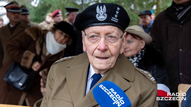 Fot. Robert Stachnik [Radio Szczecin] Żołnierz AK wspomina: Walczyliśmy o wolną Polskę [WIDEO, ZDJĘCIA]