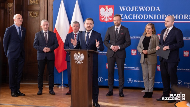 Fot. Robert Stachnik [Radio Szczecin] Wydział Zwalczania Przestępczości Środowiskowej rozpoczyna pracę w Zachodniopomorskiem [WIDEO, ZDJĘCIA]