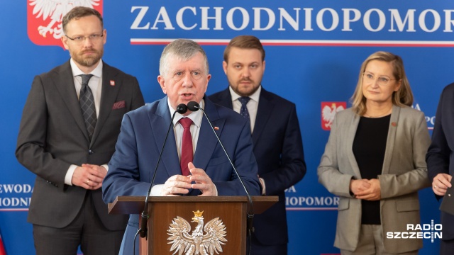 Fot. Robert Stachnik [Radio Szczecin] Wydział Zwalczania Przestępczości Środowiskowej rozpoczyna pracę w Zachodniopomorskiem [WIDEO, ZDJĘCIA]