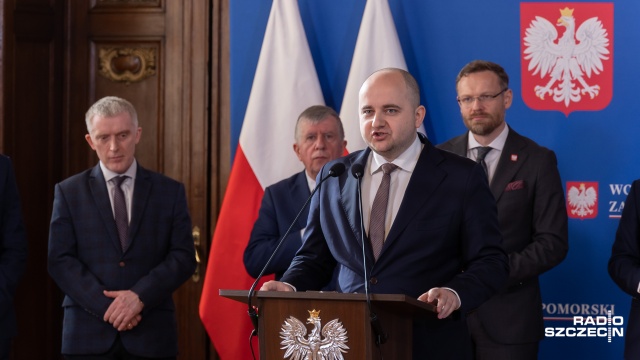 Fot. Robert Stachnik [Radio Szczecin] Wydział Zwalczania Przestępczości Środowiskowej rozpoczyna pracę w Zachodniopomorskiem [WIDEO, ZDJĘCIA]