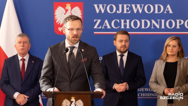 Fot. Robert Stachnik [Radio Szczecin] Wydział Zwalczania Przestępczości Środowiskowej rozpoczyna pracę w Zachodniopomorskiem [WIDEO, ZDJĘCIA]