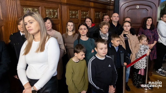 Fot. Robert Stachnik [Radio Szczecin] Kilkudziesięciu strażaków gotowych do służby [WIDEO, ZDJĘCIA]