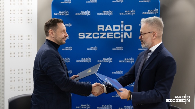 Fot. Robert Stachnik [Radio Szczecin] Porozumienie o współpracy z Collegium Humanum [ZDJĘCIA]