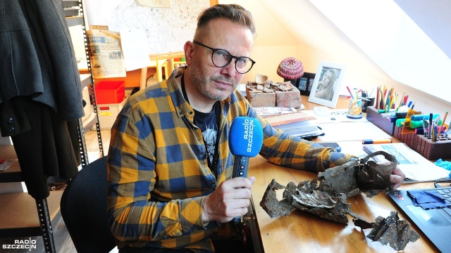 Fot. Marcin Kokolus [Radio Szczecin] Pielgrzymkowe odkrycie w Kamieniu Pomorskim [ZDJĘCIA]