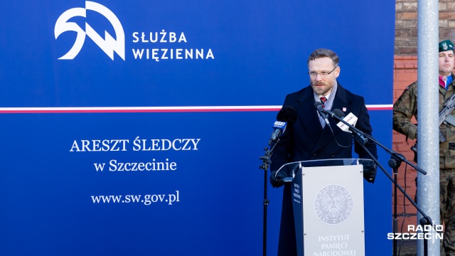 Fot. Robert Stachnik [Radio Szczecin] "Wszyscy jesteśmy dłużnikami Niezłomnych" [WIDEO, ZDJĘCIA]