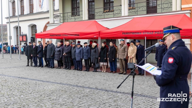 Fot. Robert Stachnik [Radio Szczecin] Nowe wozy strażackie dla Stargardu [WIDEO, ZDJĘCIA]