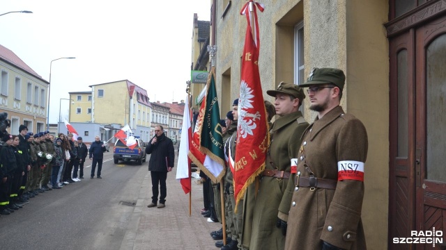 Wacław Nestorowicz został dwukrotnie odznaczony Krzyżem Walecznych, a także Medalem Niepodległości. Fot. Przemysław Polanin [Radio Szczecin] W Karlinie upamiętnili Żołnierza Wyklętego [WIDEO, ZDJĘCIA]