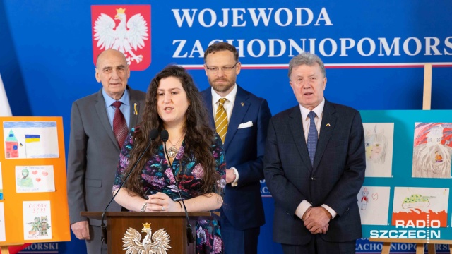 Fot. Robert Stachnik [Radio Szczecin] "Wojna wymalowana kredką - rok po.." [WIDEO, ZDJĘCIA]