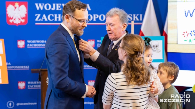 Fot. Robert Stachnik [Radio Szczecin] "Wojna wymalowana kredką - rok po.." [WIDEO, ZDJĘCIA]